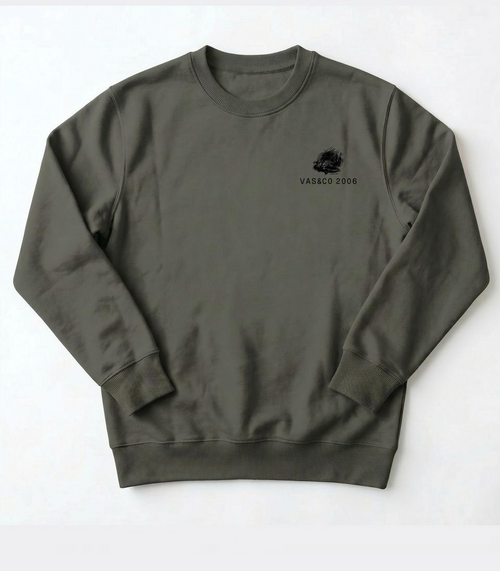15 MINUTES - Heavy Grey Sweatshirt